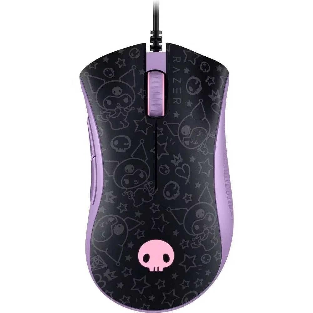 New! Razer DeathAdder Essential Goliathus Gaming Mouse Mat Bundle Kuromi Edition